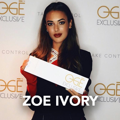 Zoe Ivory Ogé Exclusive
